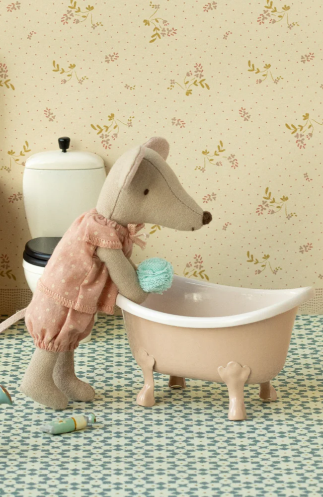 Bathtub, Mouse - Rose