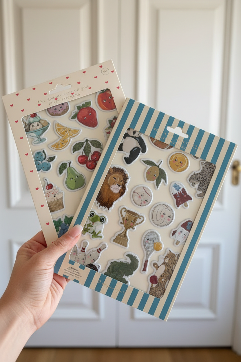 Puffy Stickers - Multi