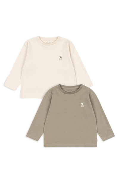 Lin LS Tee 2pk - Laurel Oak