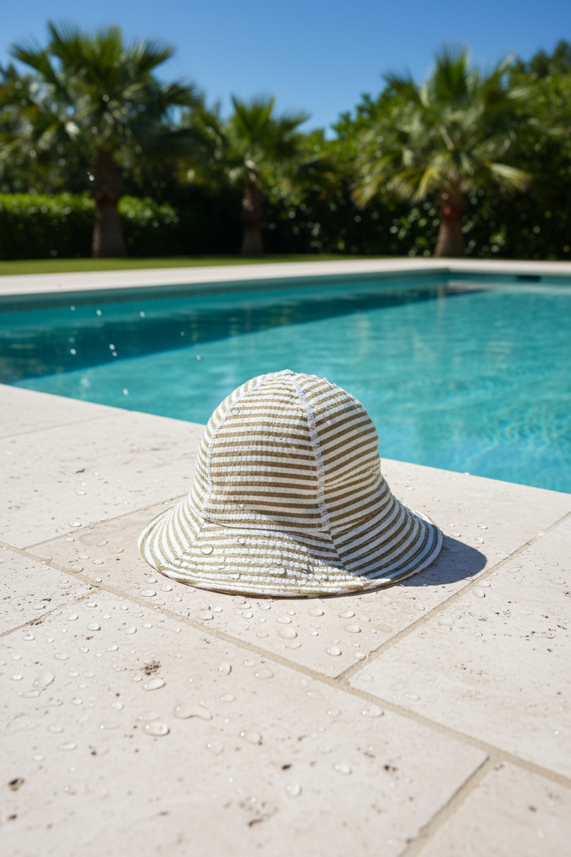 Alba Splas Long Hat - Dark Bronze Stripe