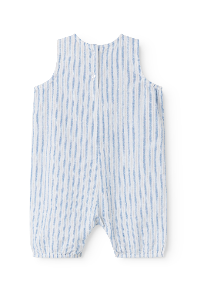 Roventa S. Romper - Surf Blue Stripe
