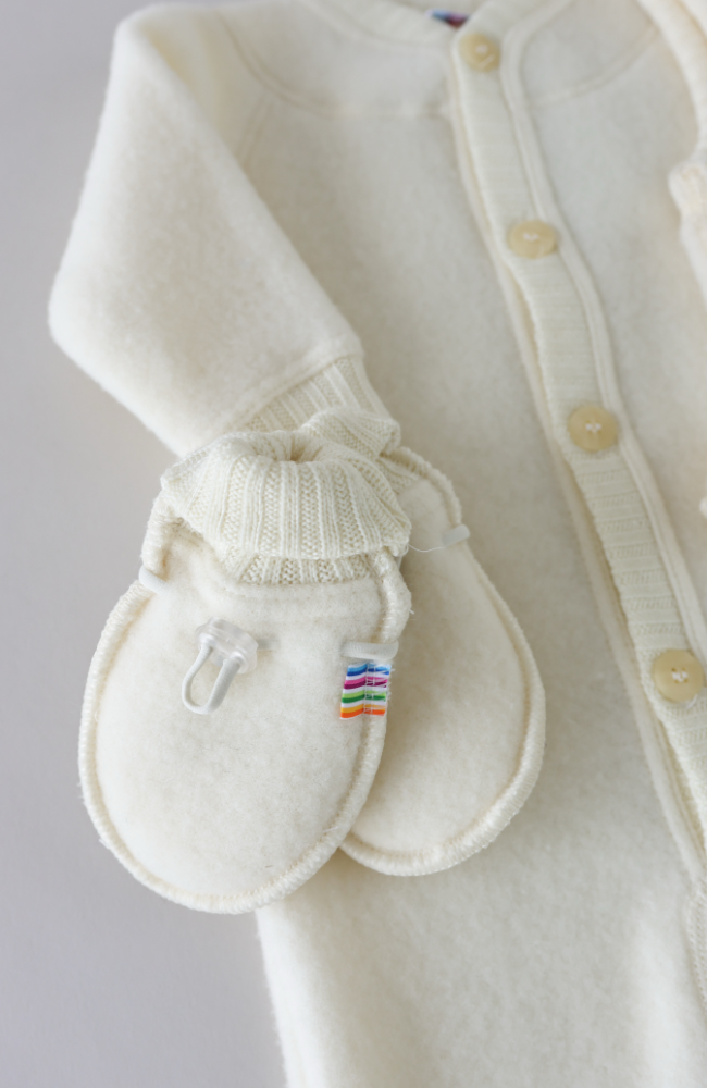 Ullar Vettlingar - Kremhvítir