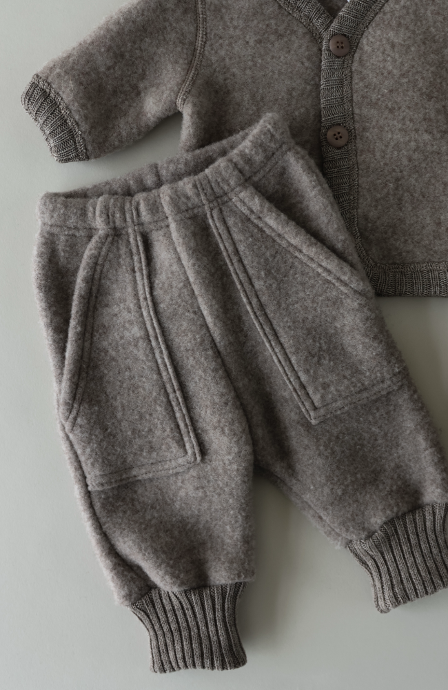 Thick Woolen Pants - Sandur