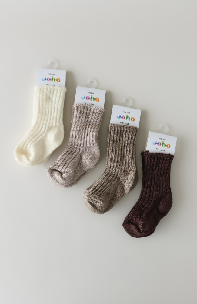 Wool Socks - Offwhite