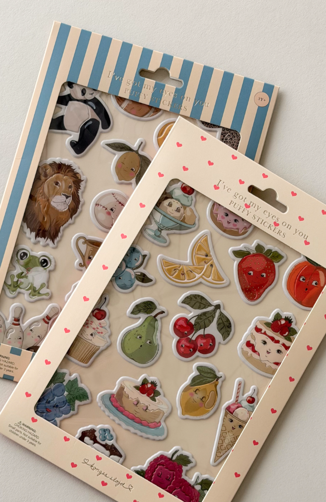 Puffy Stickers - Multi