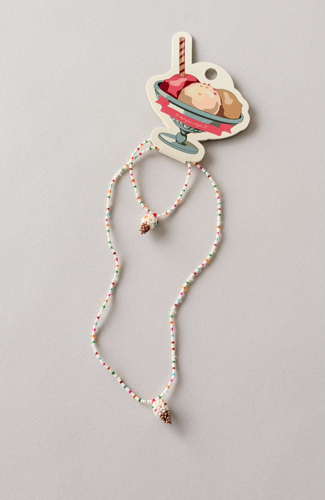 Pearly Cherry Necklace & Bracelate