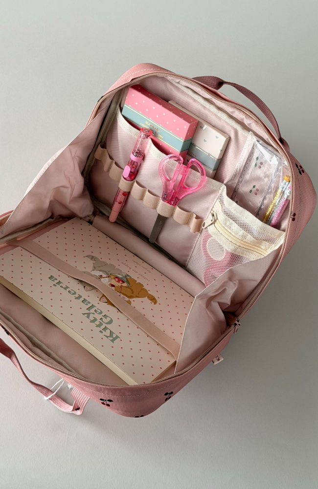 Holiday Essentials Bag - Cherry