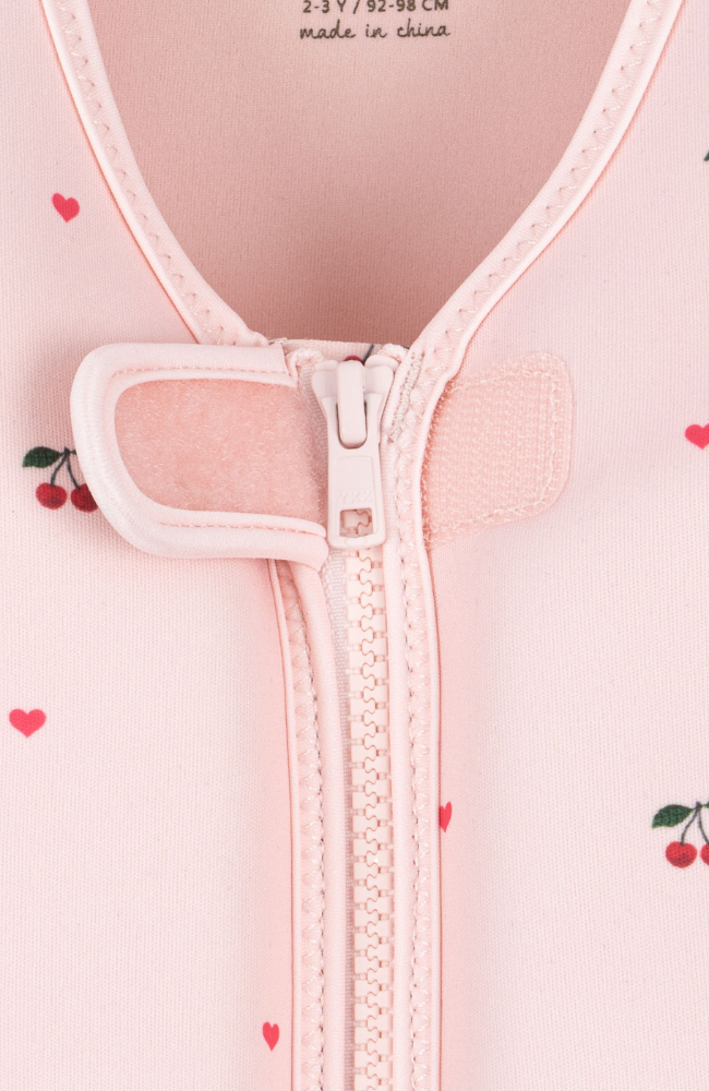 Avery Swim Vest - Cherry Coeur Rose