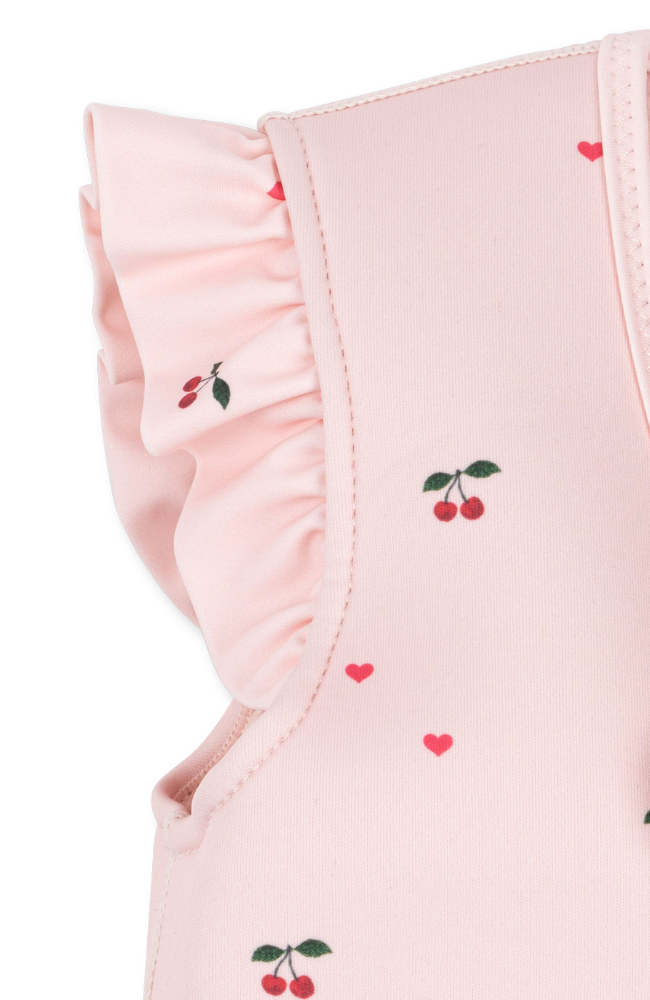 Avery Swim Vest - Cherry Coeur Rose