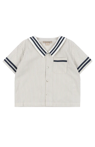 Allie Sailor Shirt - Bleu Stripe