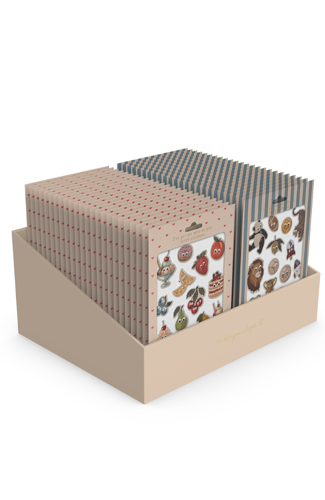 Fluffy Stickers - Multi