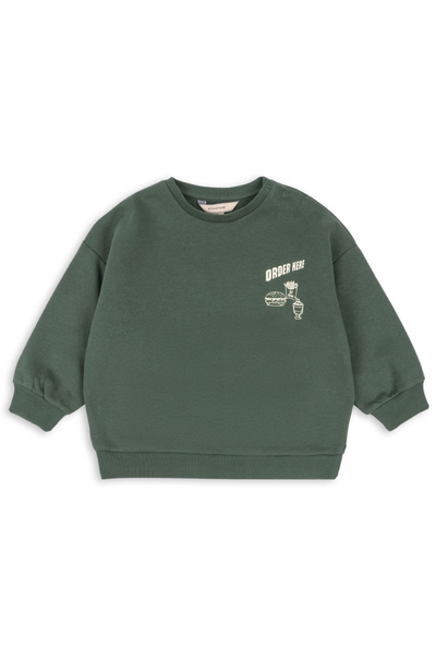Lou Sweat Shirt - Cilantro
