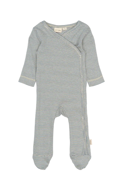 Dian Newborn Jumpsuit - True Navy/Dark off white