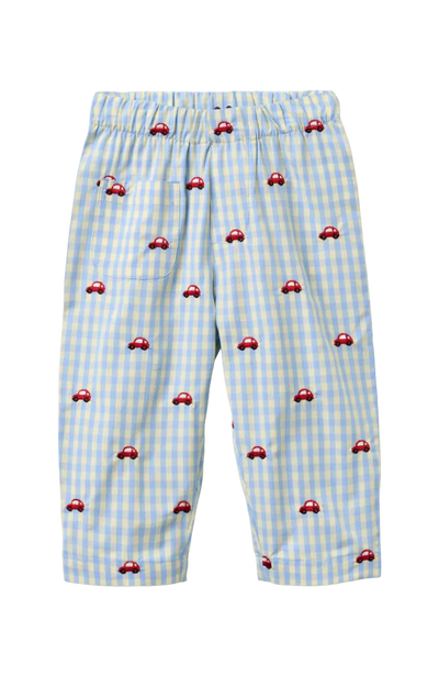 Albert Pants - Blue Gingham
