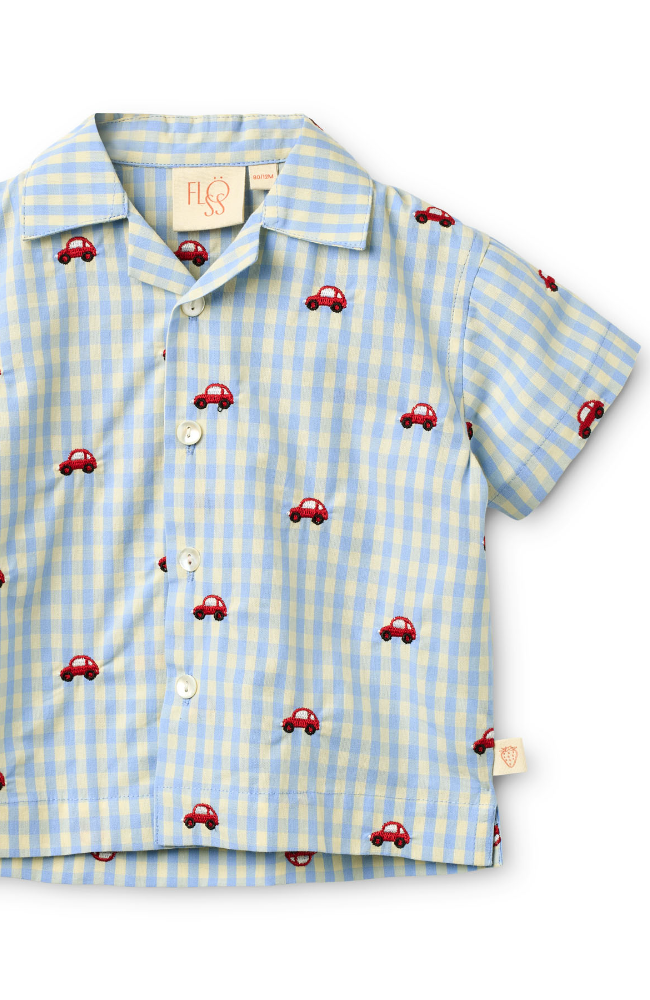 Albert Shirt - Blue Gingham