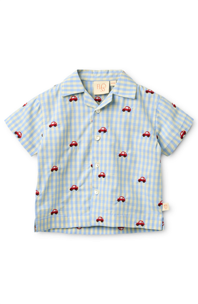 Albert Shirt - Blue Gingham