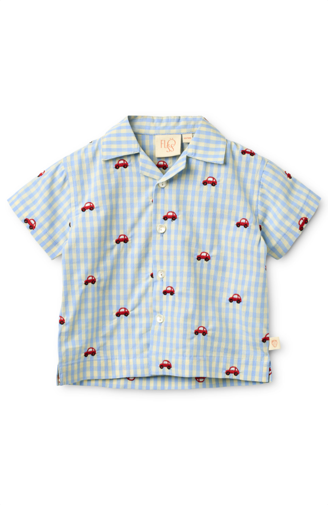 Albert Shirt - Blue Gingham