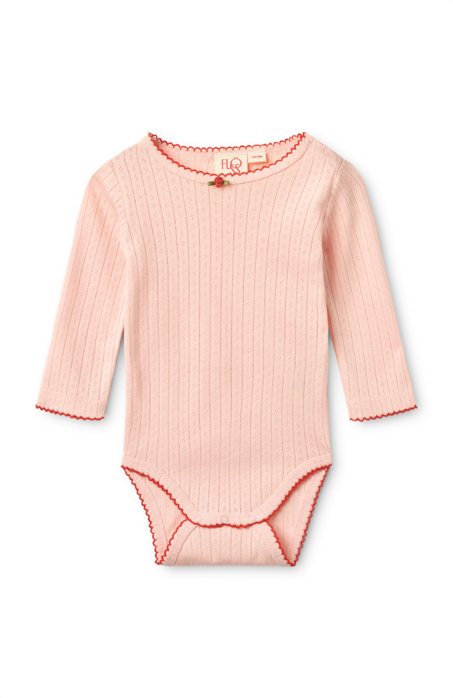 Liva Pointelle Body - Soft Rose