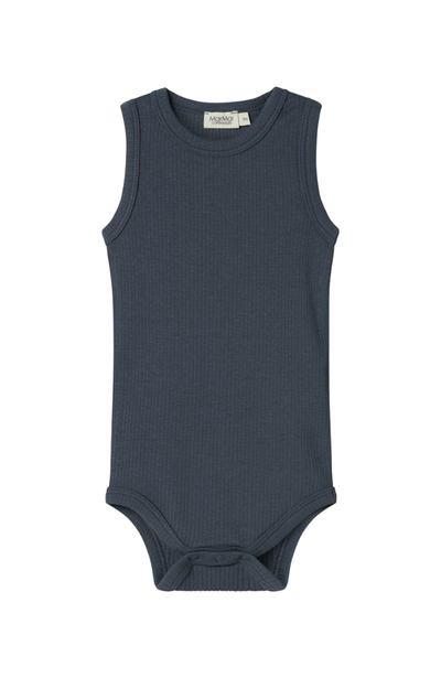 Body Sleeveless Rib - Blue