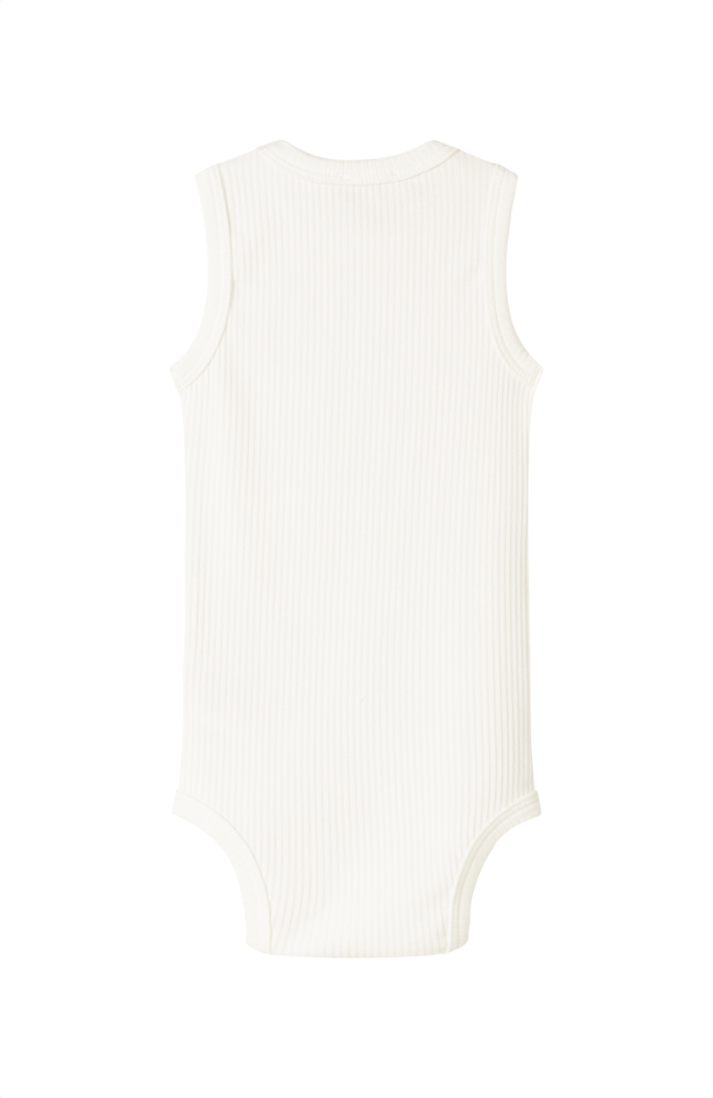 Body Sleeveless Rib - Gentle White