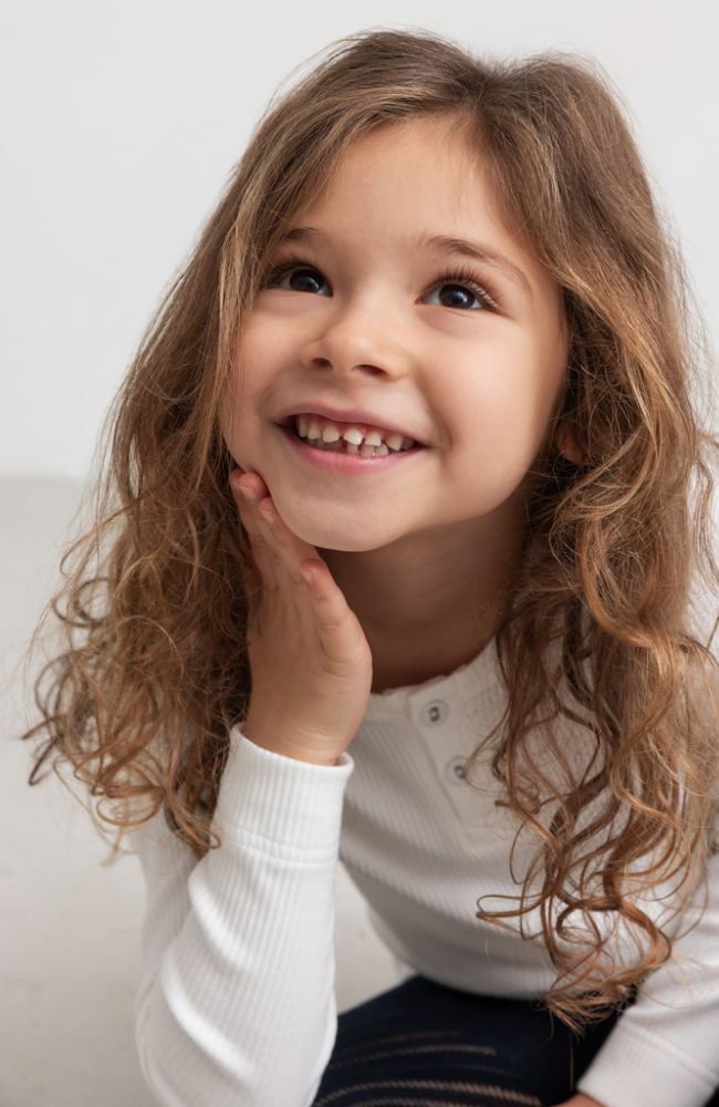 Tee LS Shirt Rib - Gentle White