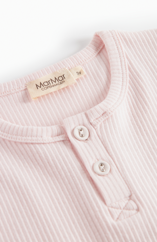 Tee LS Shirt Rib - Rosa