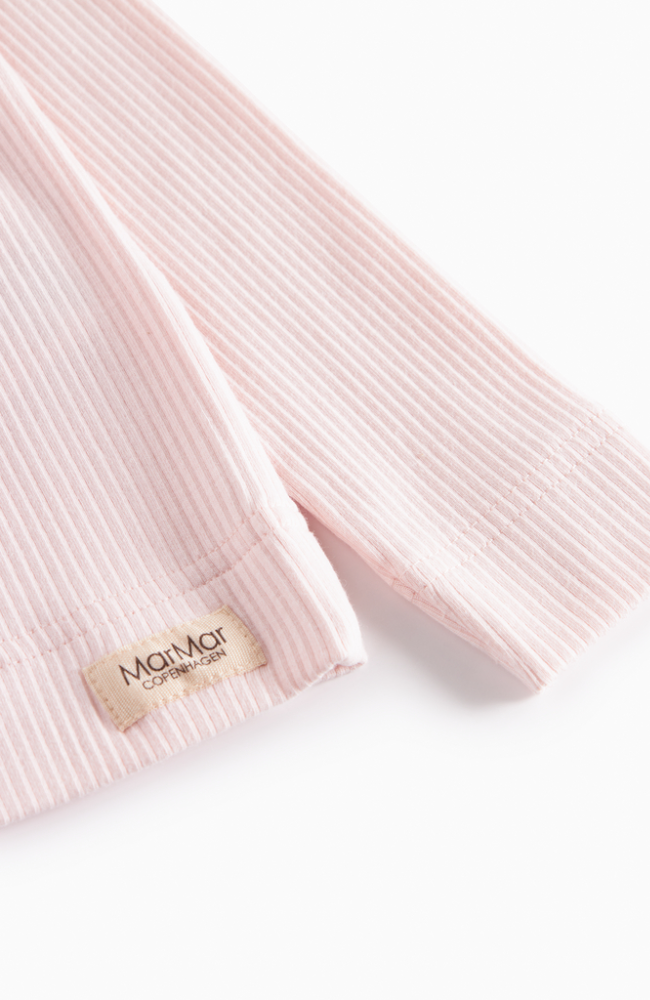 Tee LS Shirt Rib - Rosa