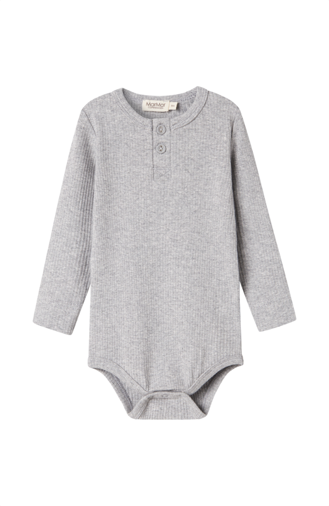 Body Rib - Light Grey Melange