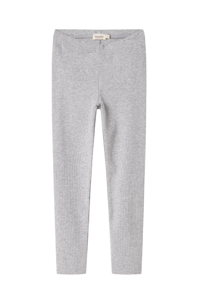 Leggings Rib - Light Grey Melange