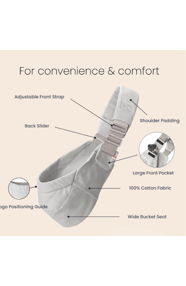 Upsie Sling Carrier - Natural Beige