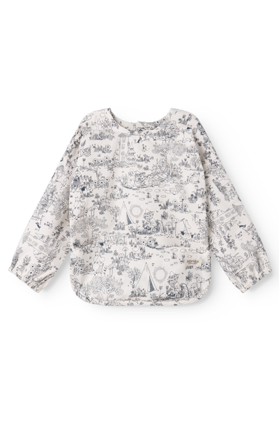 Apron Dinner LS Bib - Moominvalley