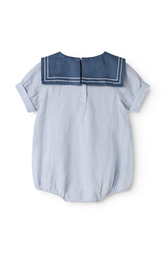 Raki Romper - Blue Mist