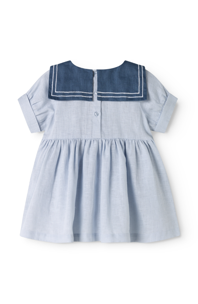 Daki Dress - Blue Mist