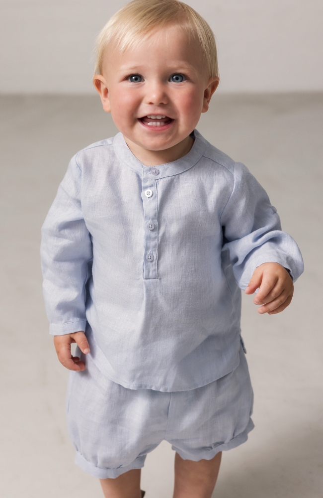 Totoro Shirt - Blue Mist