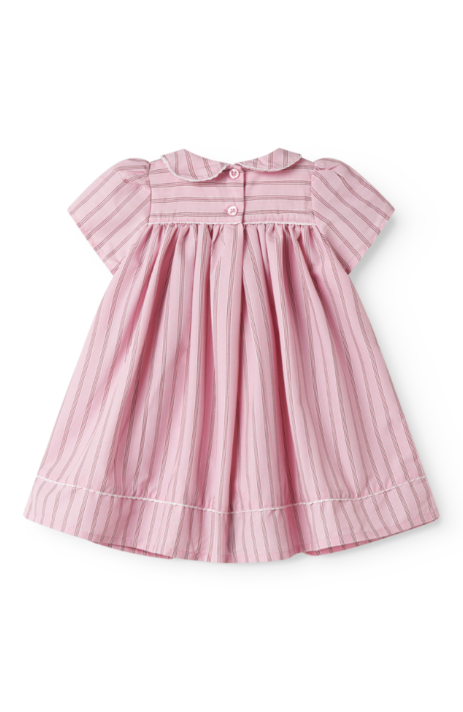 Dulla Dress - Bonbon Pink Stripes