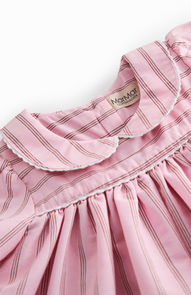 Dulla Dress - Bonbon Pink Stripes