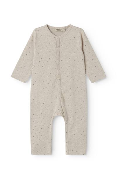 Rena Jumpsuit - Beige Mel Dot