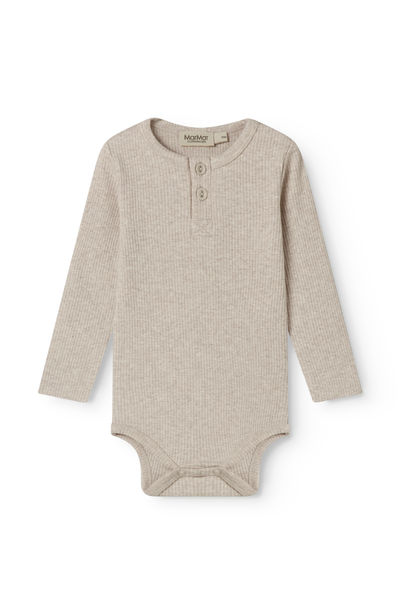 Body LS - Light Beige Melange