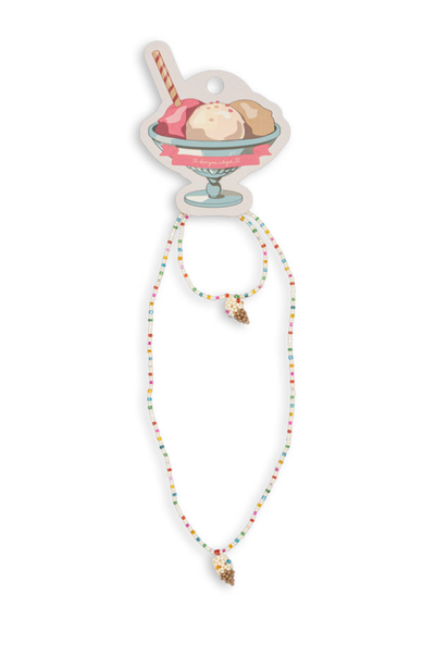 Ice Cream Necklace & Bracelate