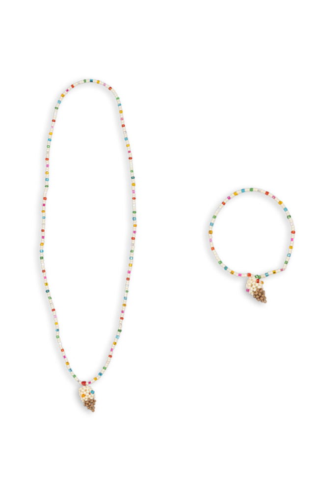 Ice Cream Necklace & Bracelate
