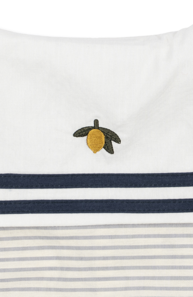 Allie Sailor Romper - Bleu Stripe