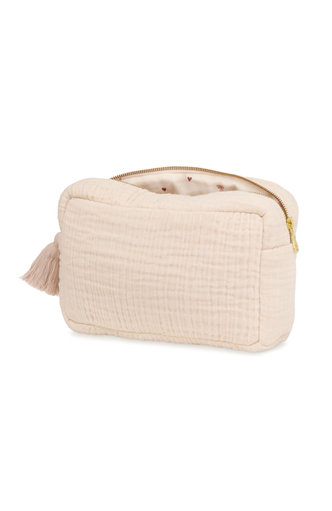 Muslin Toiletry Bag - Shell