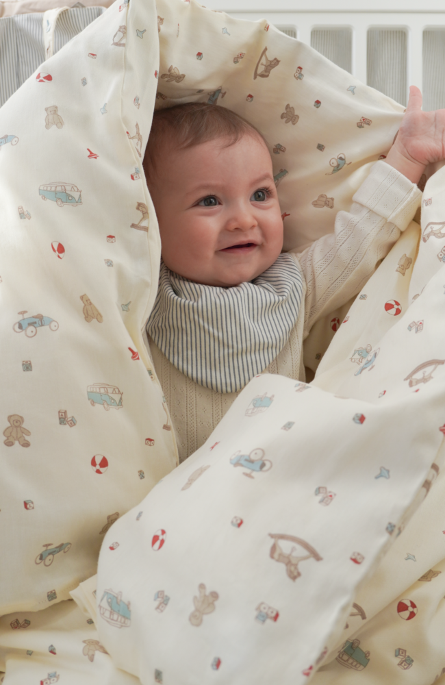 Cot Bumper - Vintage Toys