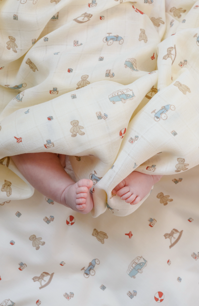 Muslin Cloth 2 pack - Vintage Toys