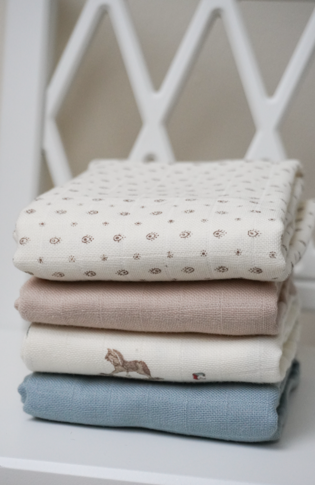 Muslin Cloth 3 Pack - Mix Vintage Toys