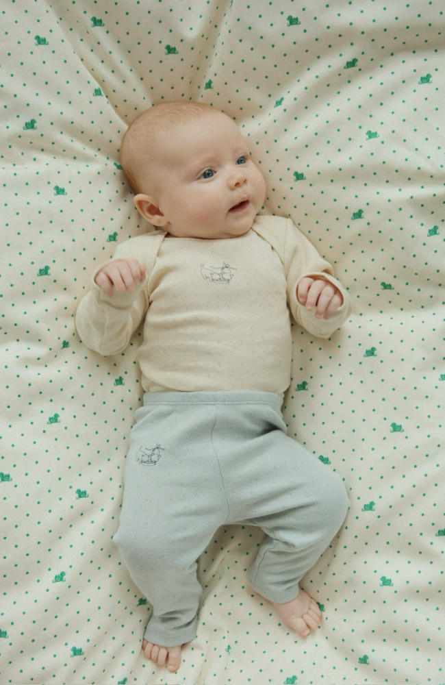 Perla Leggings 2pk - Buttercream / Pearl Blue