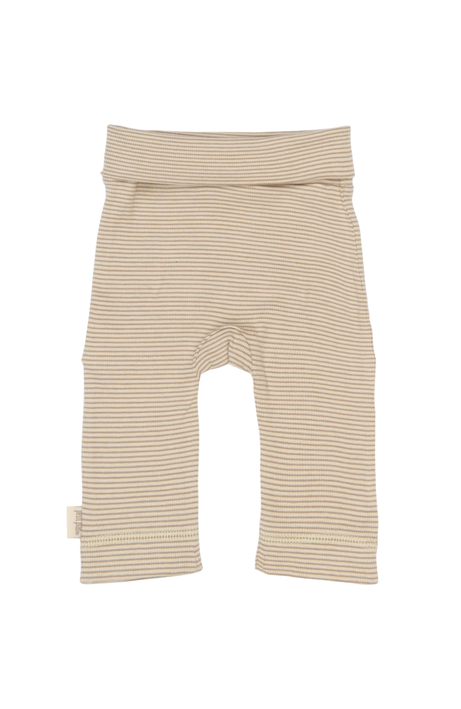 Dian Newborn Leggings - Pure Cashmere/Dark Off White
