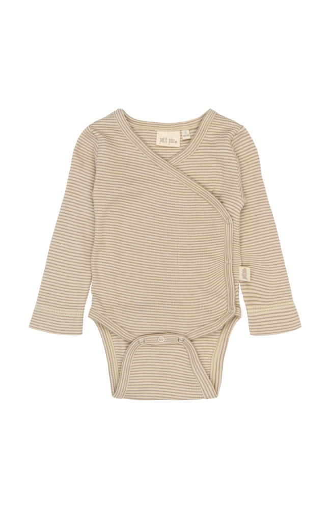 Dian Newborn Body - Pure Cashmere/Dark Off White