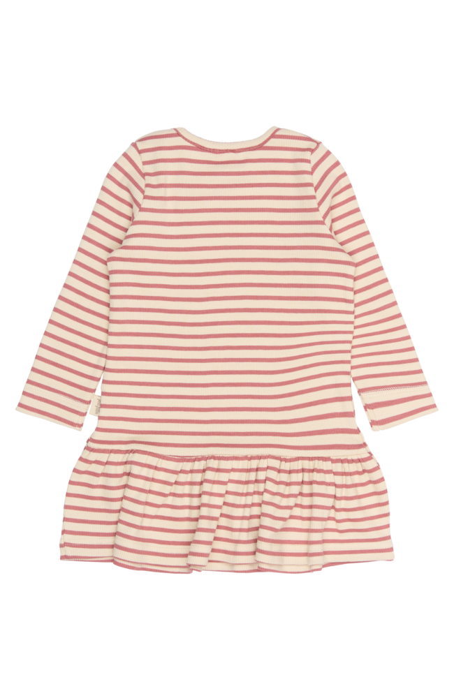 Sky LS Dress - Dusty Rose Striped