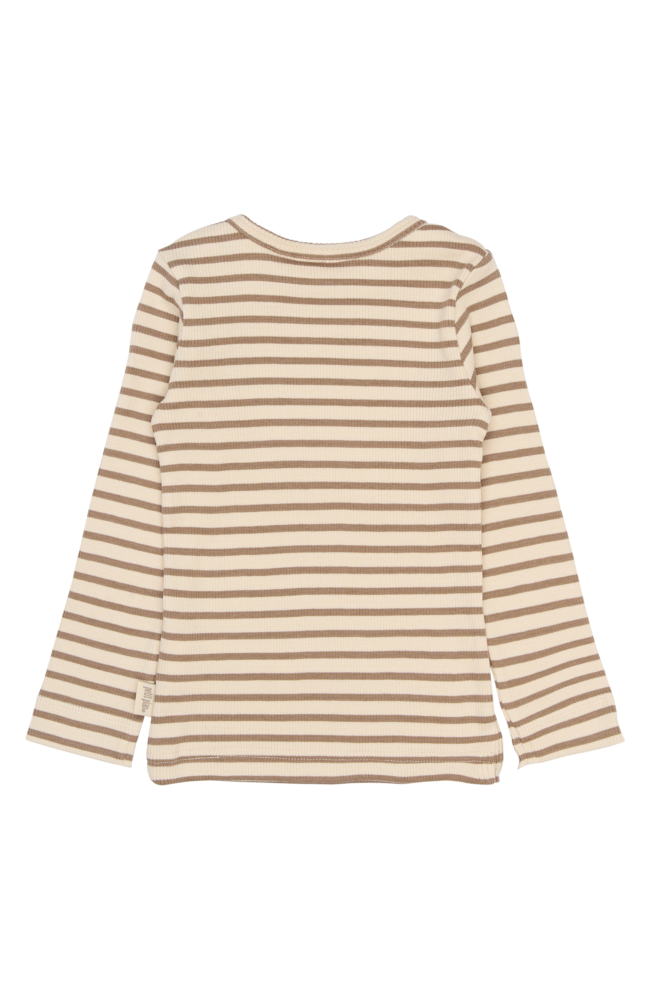 Sky LS Tee - Ginger Snap Striped